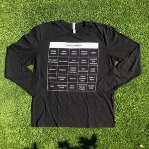 Noise Music Bingo Long Sleeve T shirt from Straight Panic